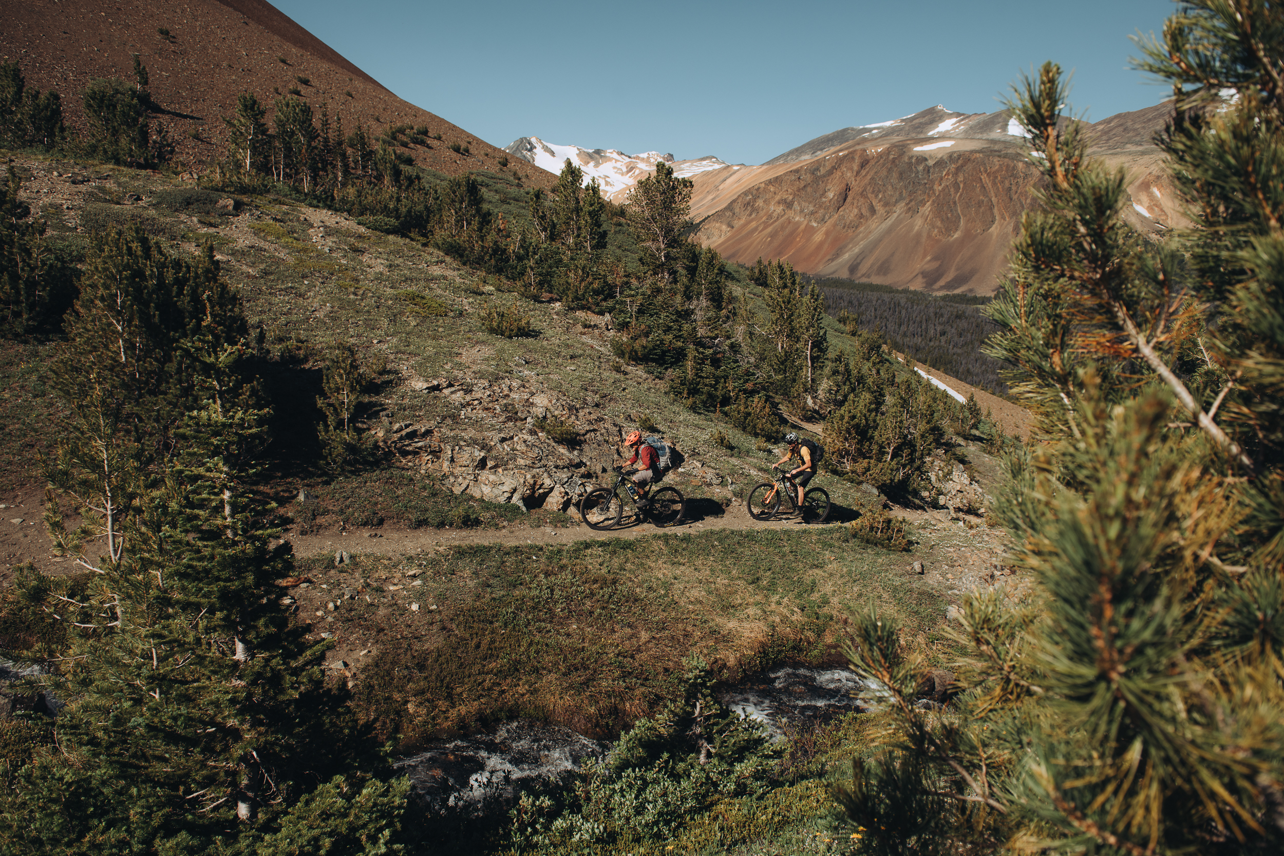 Rocky Mountain riders in British Columbia